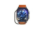 Mobil - Beskyttelsesglass - FIXED Metal frame Sapphire Glass Apple Watch Ultra 49mm - FIXGSAW-1029