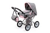 Dukker, Bamser & Utstyr - Bayer Design Doll's Pram City Star Grey (13633AA) - 13633AA