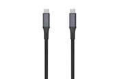USB - FIXED Armor 240W 4K - USB-C <-> USB-C - 1.2m - Grå - FIXDBP-CC12-GR