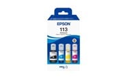 Printertilbehør blekk/toner - Epson 113 Multipack - 4-pack - black yellow cyan magenta - original - ink refill - C13T06B640