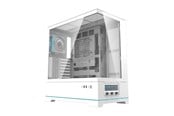 Kabinett - Darkflash DY451 PRO computer case with fan (white) - Kabinett - Miditower - Hvit - DY451 PRO White