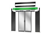 Rackskap - APC NetShelter - rack cooling system aisle containment sliding door - dual - NSAC2401