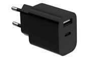 Mobil - Adaptere og ladere - Gembird Universal USB charger 2.4A 2-port - Black - TA-UC-2AC12-01-BK
