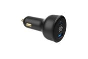 Mobil - Adaptere og ladere - Gembird Car Power Adapter with LCD display - USB Type-C PD - 30W - TA-UC-AC2PD30LCD-CAR-01