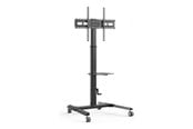 Veggmontering, AV-braketter & AV-møbler - TECHLY cart - for LCD TV - with shelf - black - Max 40 kg - recommended for 70" - ICA-TR228
