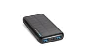 Nødlader - SBS Solar Power Bank - 10.000 mAh - Black Nødlader - Svart - 10000 mAh - TTBB10000SK