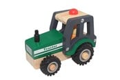 Treleker - Magni Wooden Tractor with Rubber Wheels - 3895