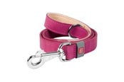 Hund - Waudog Natural Leather Dog Leash Pink 20mm Wide 122cm Long - 08147