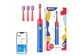 Elektrisk tannbørste - Bitvae Elektrisk tannbørste Sonic toothbrush for kids with app and tip set BVK7S (blue) - K7S blue