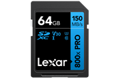 Minnekort - Lexar Pro 800X SD - 150MB/s - 64GB - LSD0800P064G-BNNNG