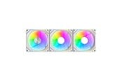 Kabinettvifte - Darkflash Gauss G24 3-in-1 computer fans (white) - Kabinettvifte - 120mm - Hvit - 33 dBA - Gauss G24 3IN1 White