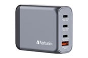 Mobil - Adaptere og ladere - Verbatim 100W 4-Port GaN Wall Charger - 32202