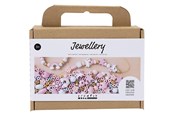 Kreative leker - Creativ Company Mini Craft Mix Jewellery - Pastel Colours - 977548