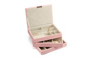 Dekorasjon - Gillian Jones - Multilayer Jewelry Box - Cream - Rosa - 12009-51
