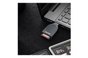Flashminneadapter - SANDISK QuickFlow - card reader - USB 3.2 Gen 1 - SDDR-C731-GNANN