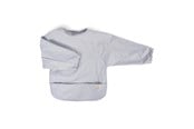 Babyutstyr - Filibabba Bib w. sleeves - Pearl Blue - FI-03343