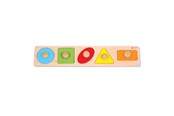 Babyleker - Classic World Wooden Stud Puzzle Shapes 5 pcs. - 3644