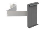 Skjermholder - DURABLE Veggstativ med svingbar arm, for nettbrett 7" opp til 13". Roterbart 360°, med tyverisikring. - 893423