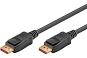 Skjermkabel - Pro DisplayPort 2.1 - Display cable - 1m - Black - 4040849747595