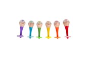 Treleker - Classic World Wooden Rainbow Maracas - 40527