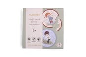 Babyutstyr - Filibabba Set of 5 round puzzles - Small adventurers - FI-03321