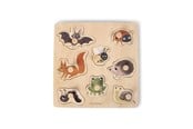 Babyutstyr - Filibabba Wooden silhouette puzzle - Forest friends - FI-03370