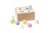 Babyleker - Classic World Wooden Shape Sorter Mara 10pcs. - 20202