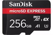 Minnekort - SANDISK microSD Express - 880MB/s - 256GB - SDSQXFN-256G-GN4NN