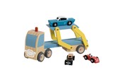 Babyleker - Classic World Wooden Transporter with 3 Cars - 50616