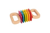Babyleker - Goki Wooden Rainbow Rattle - 61885