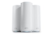 Ruter - Netgear RBE773 Orbi 770 Series Tri-Band WiFi 7 Mesh (3-Pack) - Mesh router 802.11a/b/g/n/ac/ax/be (Wi-Fi 7) - RBE773-100EUS