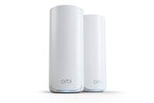 Ruter - Netgear Orbi 770 Series RBE772 Tri-Band WiFi 7 Mesh (2-Pack) - Mesh router 802.11a/b/g/n/ac/ax/be (Wi-Fi 7) - RBE772-100EUS