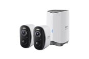 Overvåkningskamera - Baseus N1 Plus 2K Outdoor Camera Set (White) - S0TY002131