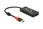 USB-hub - DeLOCK Hub - 3 Ports USB-hub - 3 porter - Svart - 62899