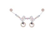 Babyleker - Goki Wooden Stroller Chain Horse with Clips - 65234