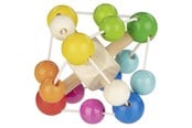 Babyleker - Goki Wooden Gripping Ring Rainbow - 65331