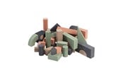 Babyleker - Babytrold Foam building blocks - Antracit - 52 pieces - 18-49A