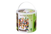 Babyleker - Joueco Wooden Blocks 100pcs. - 80019