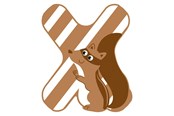 Kreative leker - Small Foot - Wooden Animal Children's Letter - X - 12531