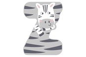 Kreative leker - Small Foot - Wooden Animal Children's Letter - Z - 12533