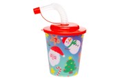 Leketøy - LG-Imports - Cup with Lid and Straw Christmas 12 pcs. - 8183