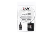 Skjermkabel - Club 3D - video adapter - DisplayPort to HD-15 (VGA) - 22.86 m - CAC-2013
