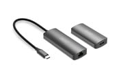 Repeater, forsterkere, bridges og transceivere - DIGITUS - transmitter and receiver - video/audio/USB extender - HDMI USB-C - DS-55343