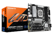 Hovedkort - GIGABYTE B860M DS3H Hovedkort - Intel B860 - Intel LGA1851 socket - DDR5 RAM - Micro-ATX - B860M DS3H