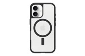 Mobil - Deksel og etui - OtterBox React MagSafe Apple iPhone 16 Black Crystal - clear/black - 77-96243