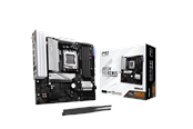 Hovedkort - ASRock B850M Pro RS WiFi Hovedkort - AMD B850 - AMD AM5 socket - DDR5 RAM - Micro-ATX - 90-MXBR70-A0UAYZ