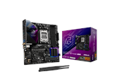 Hovedkort - ASRock B850M Riptide WiFi Hovedkort - AMD B850 - AMD AM5 socket - DDR5 RAM - Micro-ATX - 90-MXBS30-A0UAYZ