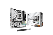 Hovedkort - ASRock B850M Steel Legend WiFi Hovedkort - AMD B850 - AMD AM5 socket - DDR5 RAM - Micro-ATX - 90-MXBS20-A0UAYZ