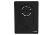 Lading av elbil - Zaptec Go charging box 22kW Type 2 WiFi and 4G Asphalt black - 10603