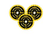 Sirkelsag - Dewalt DT10397-QZ Extreme blade (230V) 165 x 20 3-pack ass. - DT10397-QZ